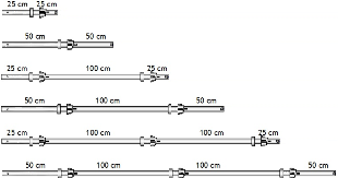 Cup-Lock İskele Dikey Eleman (100 cm Aralıklı)